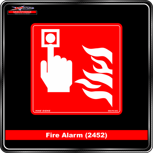 Fire Alarm (Pictogram 2452)
