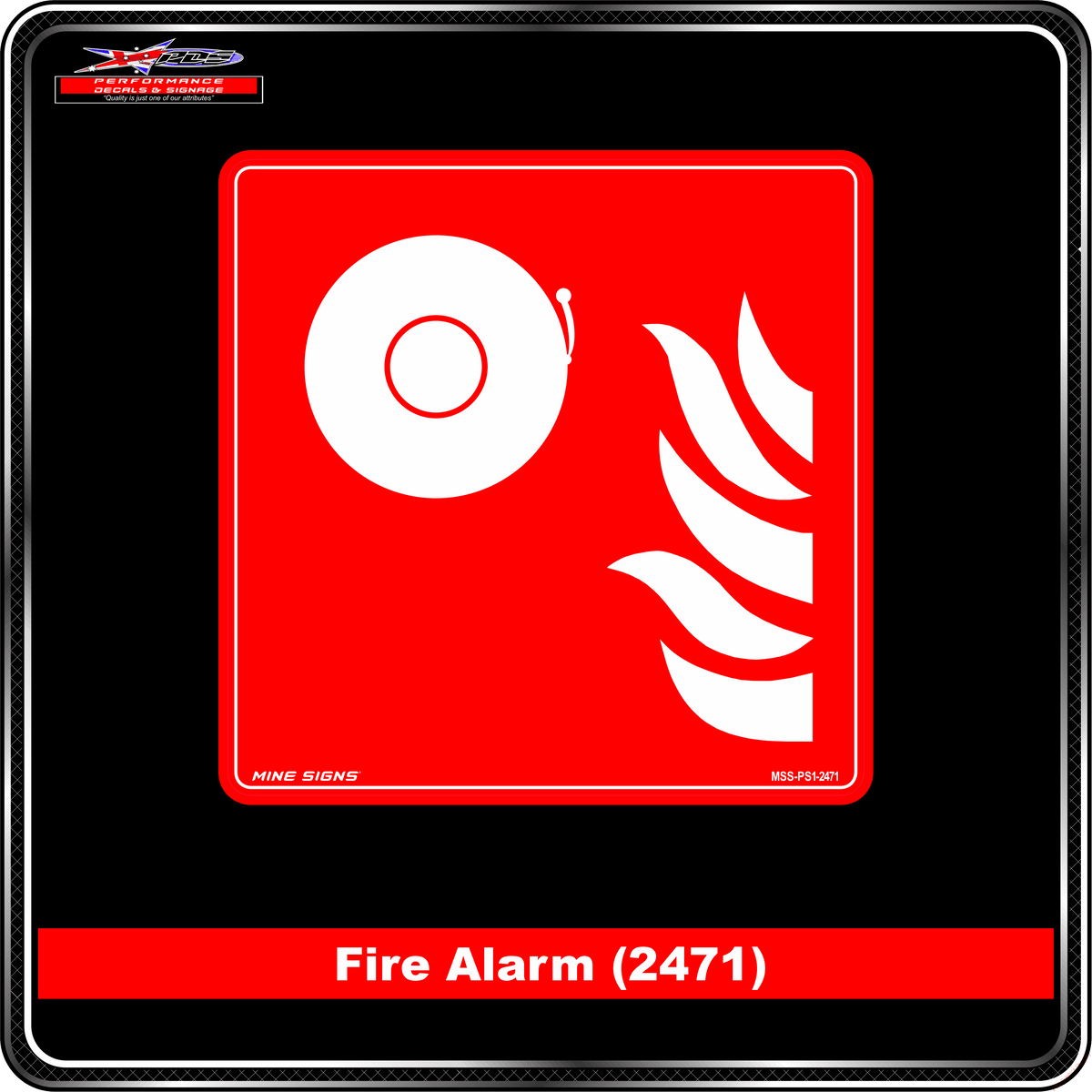 Fire Alarm (Pictogram 2471)