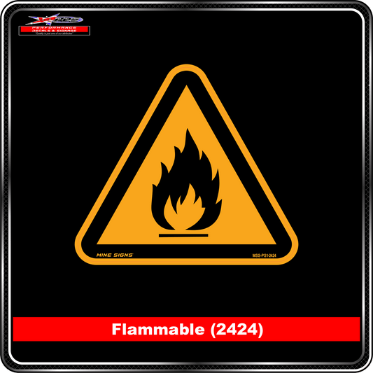 Flammable (Pictogram 2424)