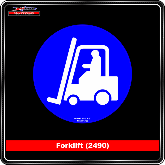Forklift (Pictogram 2490)