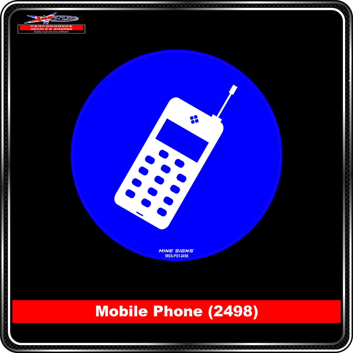 Mobile Phone (Pictogram 2498)