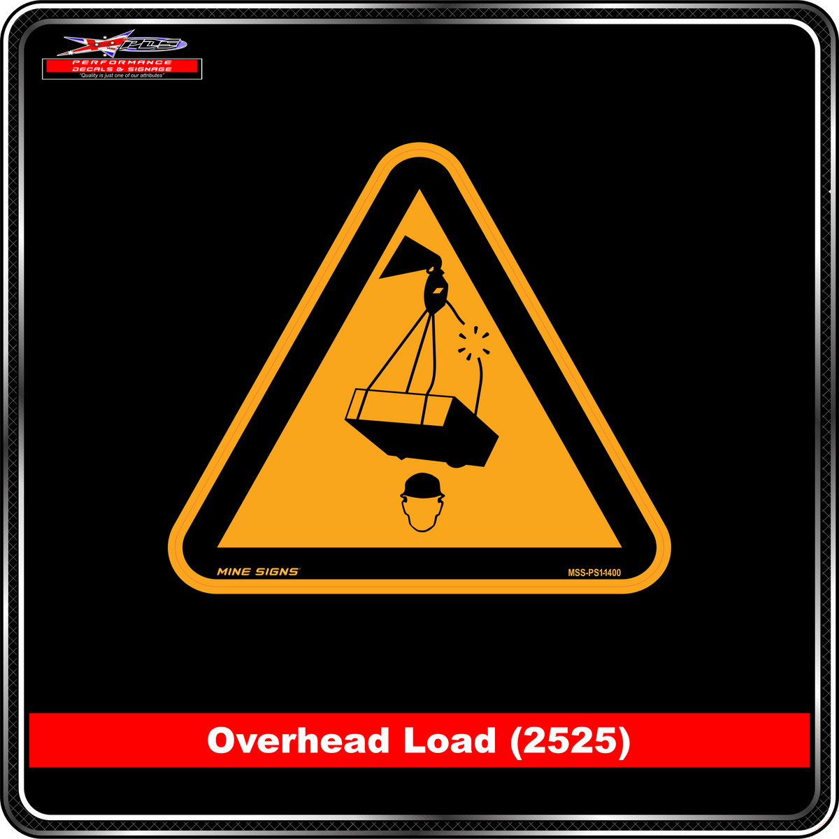 Overhead Load (Pictogram 2525)