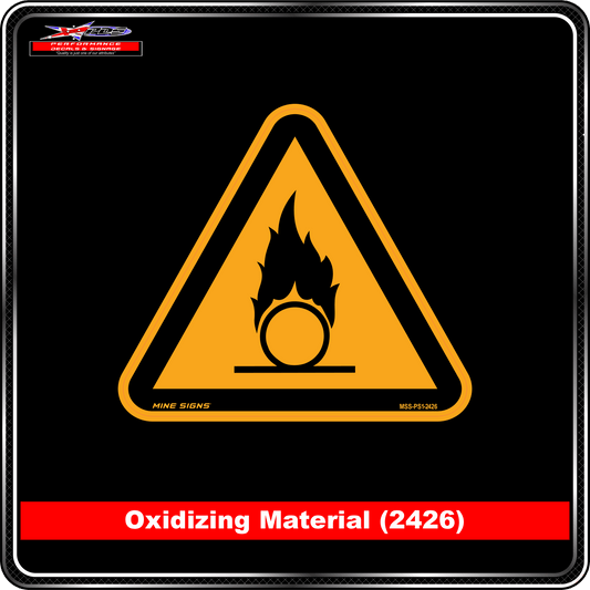 Oxidizing Material (Pictogram 2426)