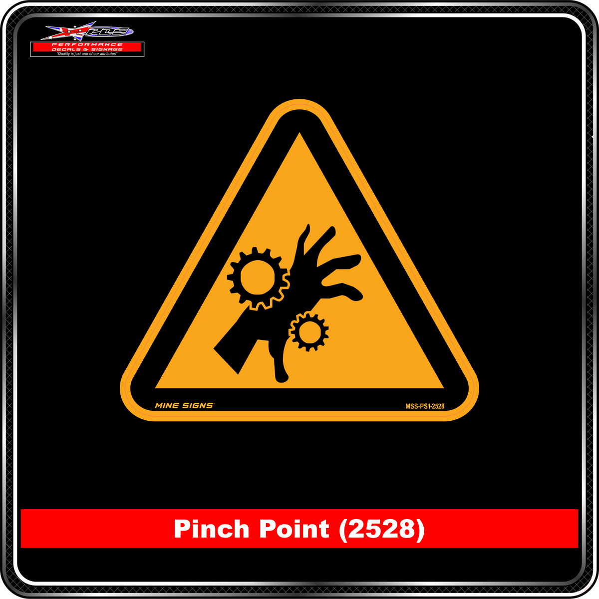 Pinch Point (Pictogram 2528)