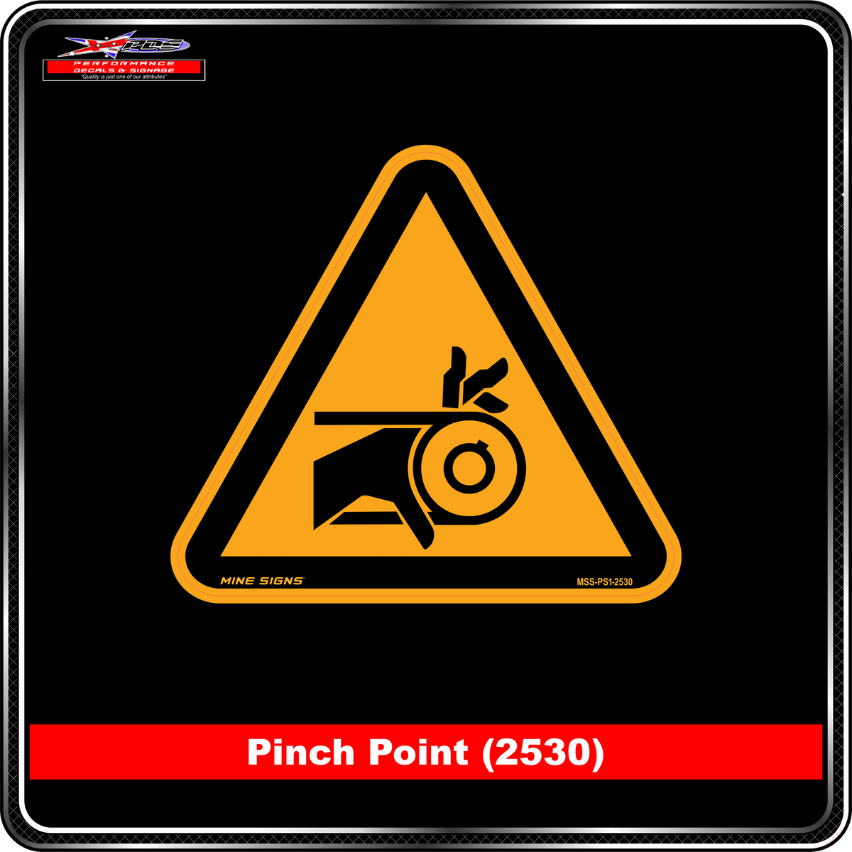 Pinch Point (Pictogram 2530)