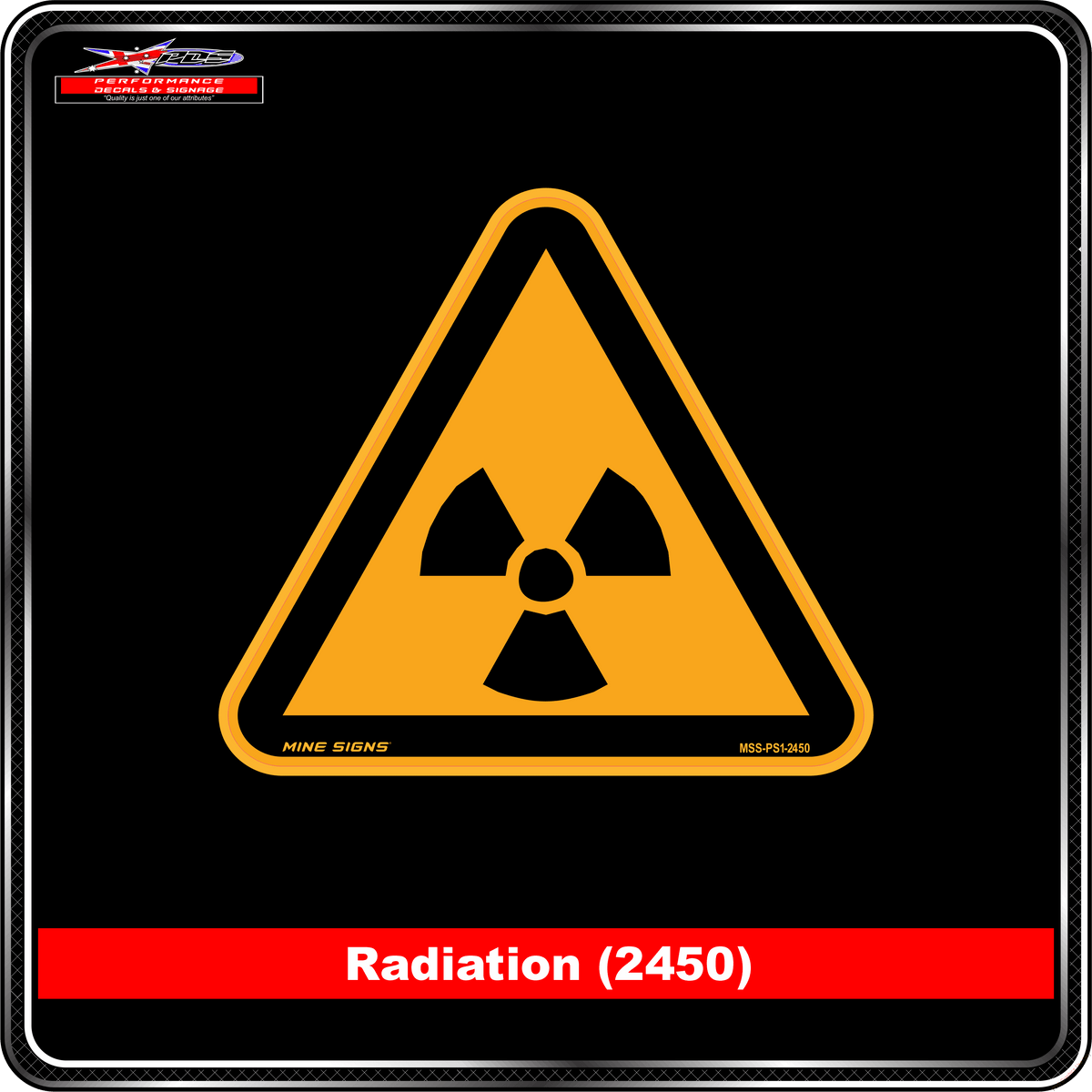 Radiation (Pictogram 2450)