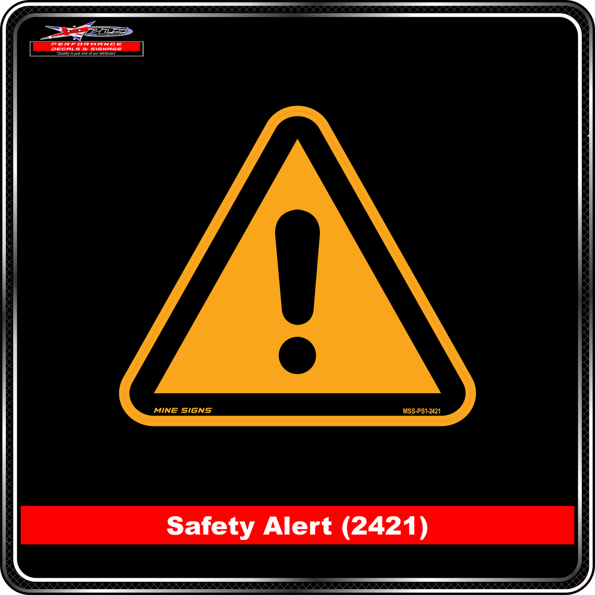 Safety Alert (Pictogram 2421)