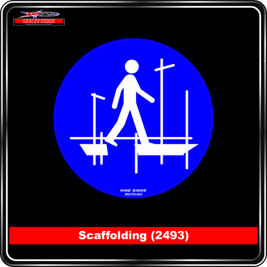 Scaffolding (Pictogram 2493)