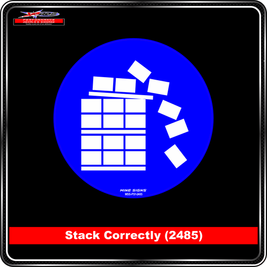 Stack Correctly (Pictogram 2485)