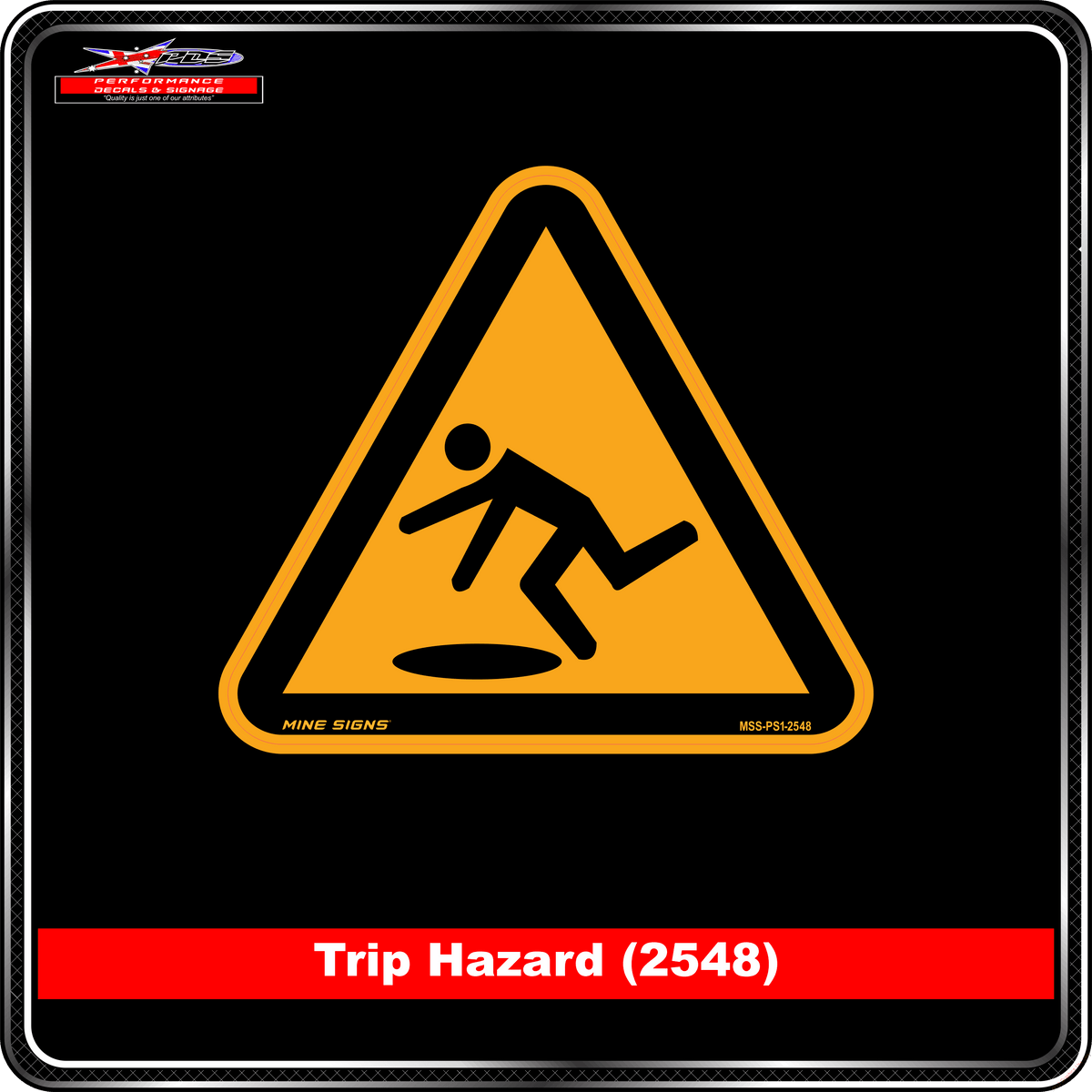 Trip Hazard (Pictogram 2548)