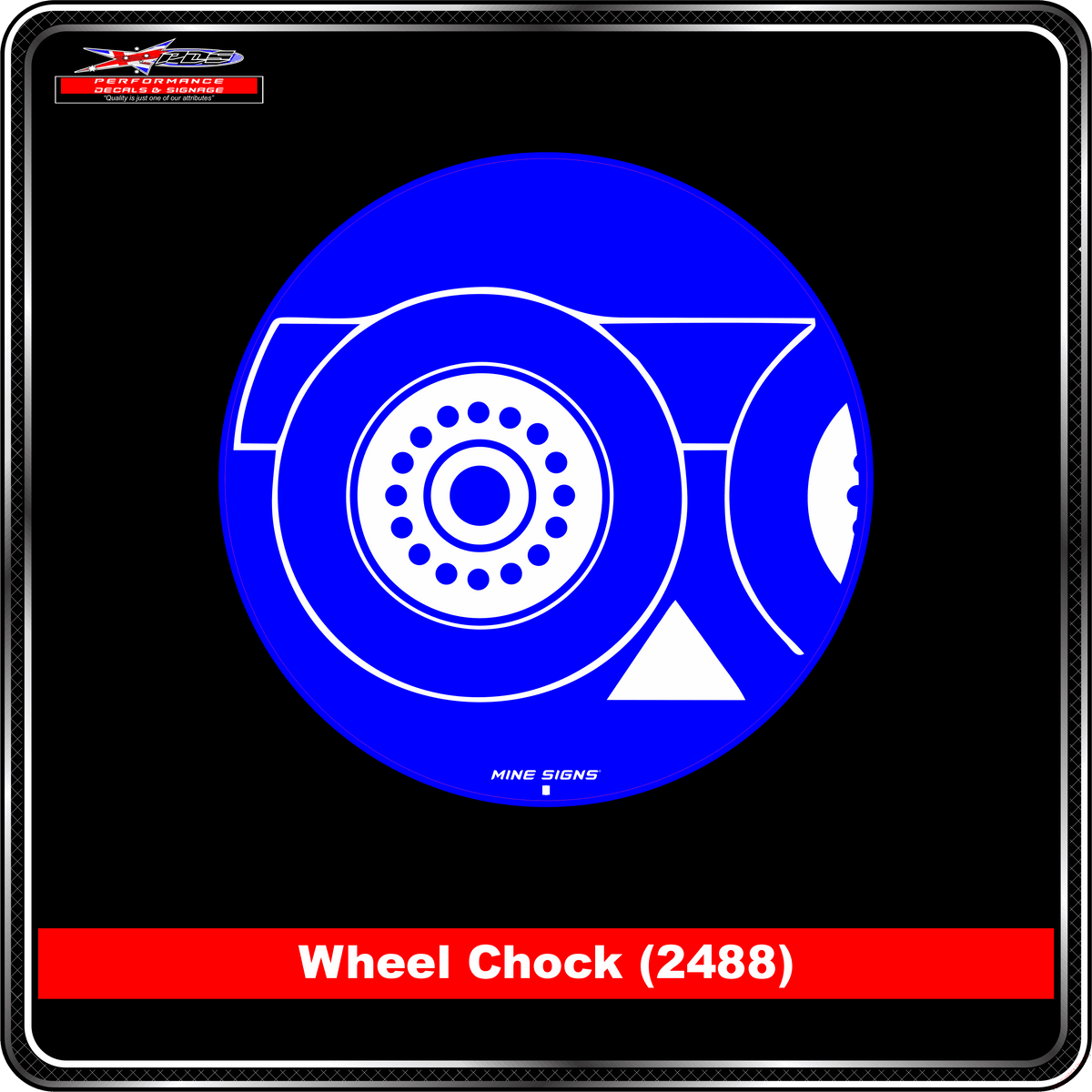 Wheel Chock (Pictogram 2488)