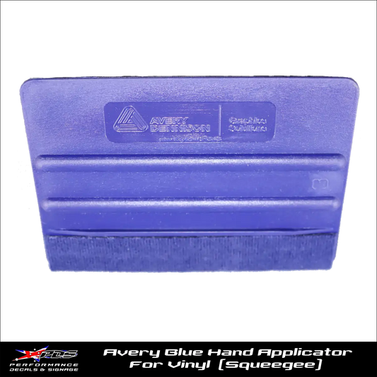 Avery - Blue Squeegee with Felt