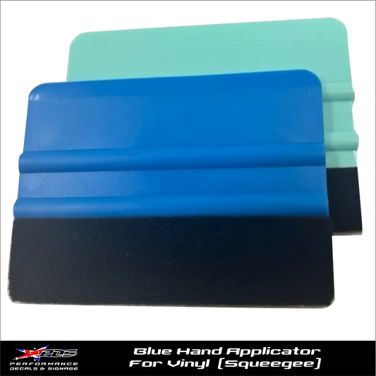 Sign Squeegee with Felt - Vinyl Applicator