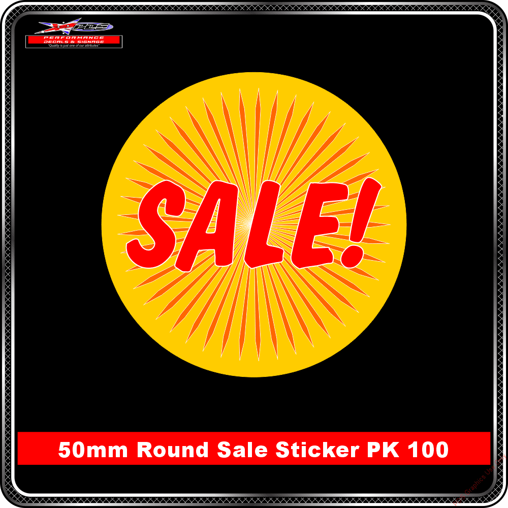 SALE Sticker Pack of 100