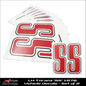 LH Torana SS Red and Black Decals - 1976