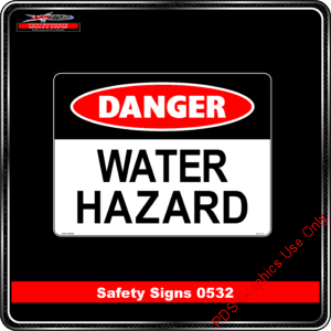 Danger 0532 PDS water hazard