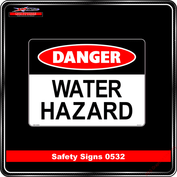 Danger 0532 PDS water hazard