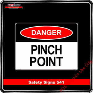 Danger 0541 PDS Pinch Point