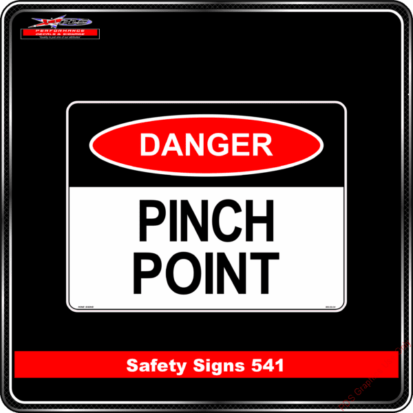 Danger 0541 PDS Pinch Point