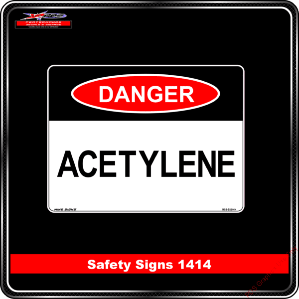 Danger 1414 PDS acetylene