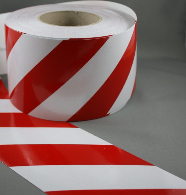 3M 3200 Series Red White Reflective Tape 100mm