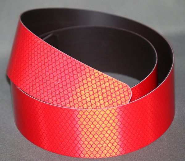 3M Red Reflective Magnetic Stripe 50mmx1m (5)