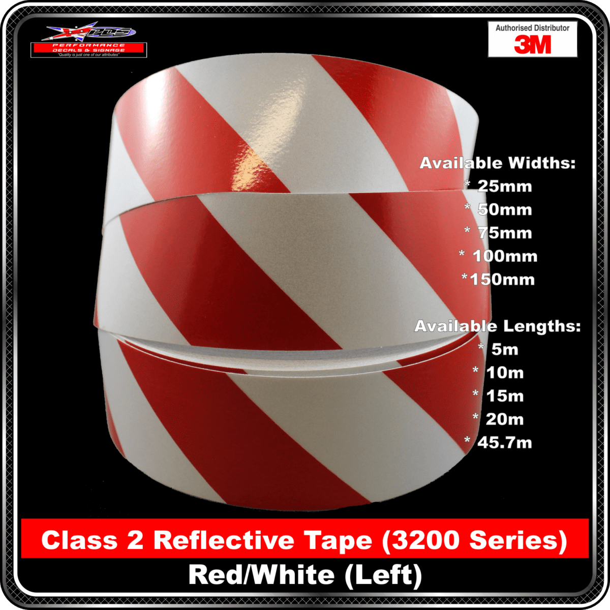 M Diamond Grade Class White Reflective Tape