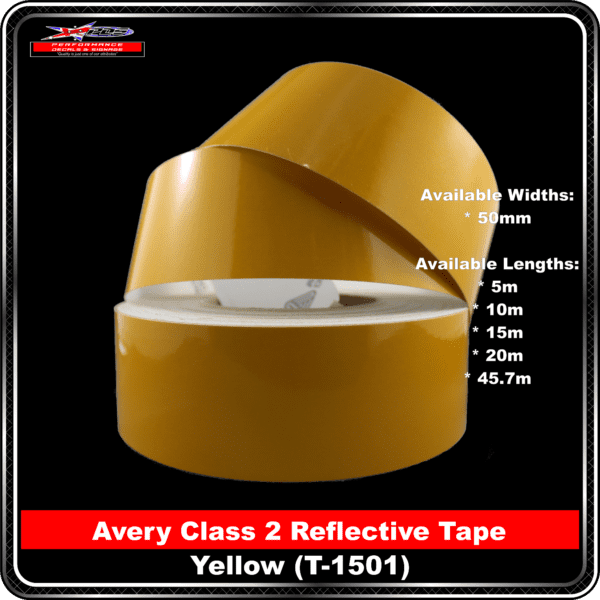 Avery Yellow Class 2 (T-1501) Reflective Tape