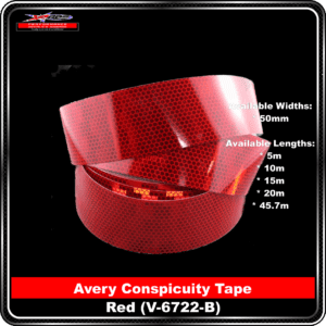 Avery Red (V-6722-B) Conspicuity Tape
