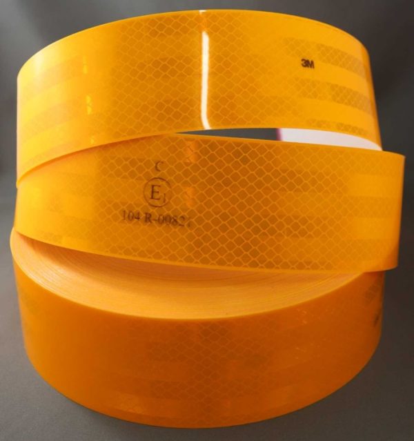 3M Fluoro Yellow (983-21) Diamond Grade Class 1 Reflective Tape