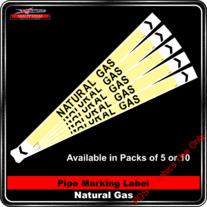 Pipe Markers - Natural Gas