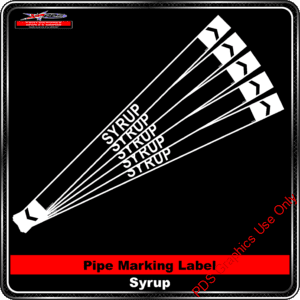 Pipe Markers - Syrup