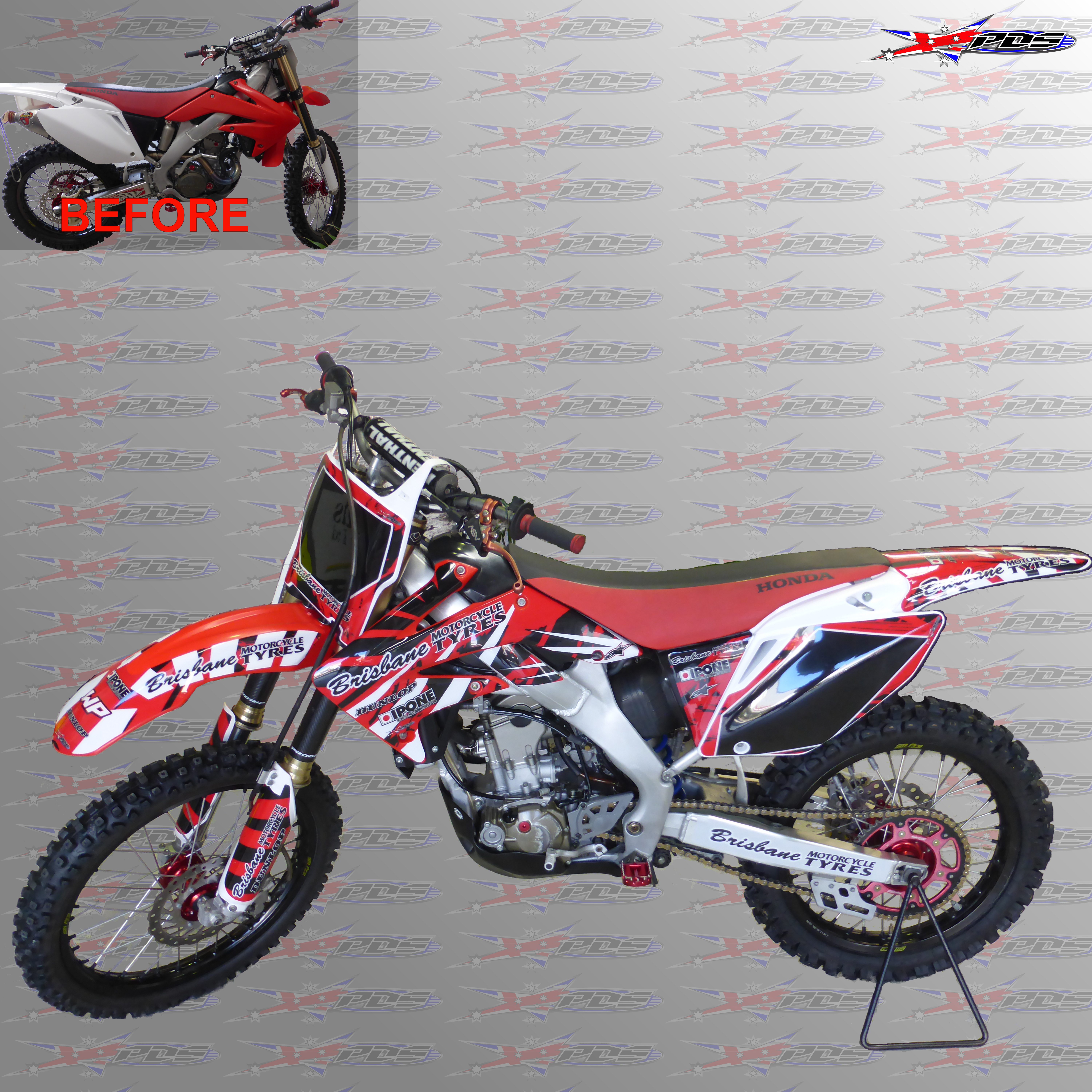 Honda Motocross Graphics Kit