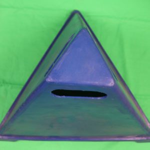 Pyramid Signs - 600mm High blue