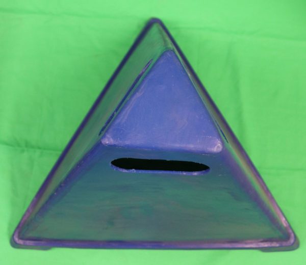 Pyramid Signs - 600mm High blue