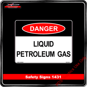 Danger 1431 PDS Liquid Petroleum Gas