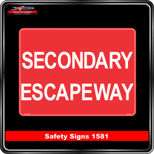 secondary escapeway