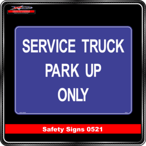 service truck park up only