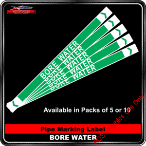 Pipe Markers - Bore Water