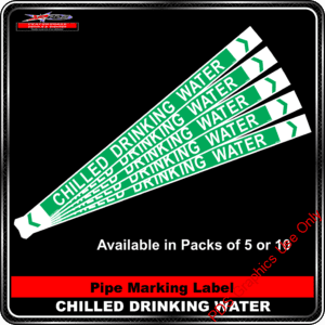 Pipe Markers - Chilled Drinking Water