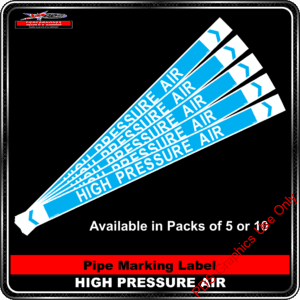 Pipe Markers - High Pressure Air