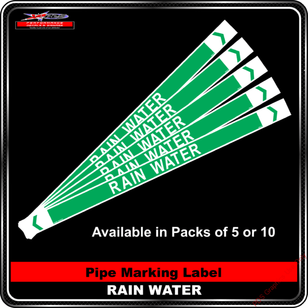 Pipe Markers - Rain Water