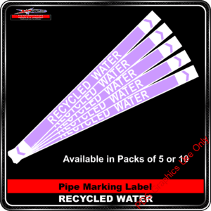 Pipe Markers - Recycled Water