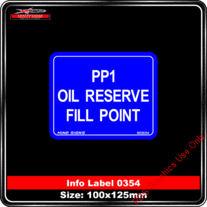 PP1 Oil Reserve Fill Point