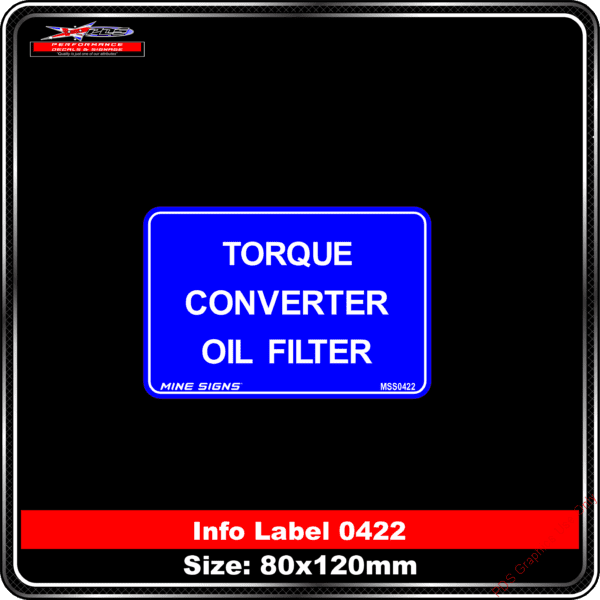 Torque Converter Oil Filter