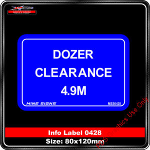 Dozer Clearance 4.9m