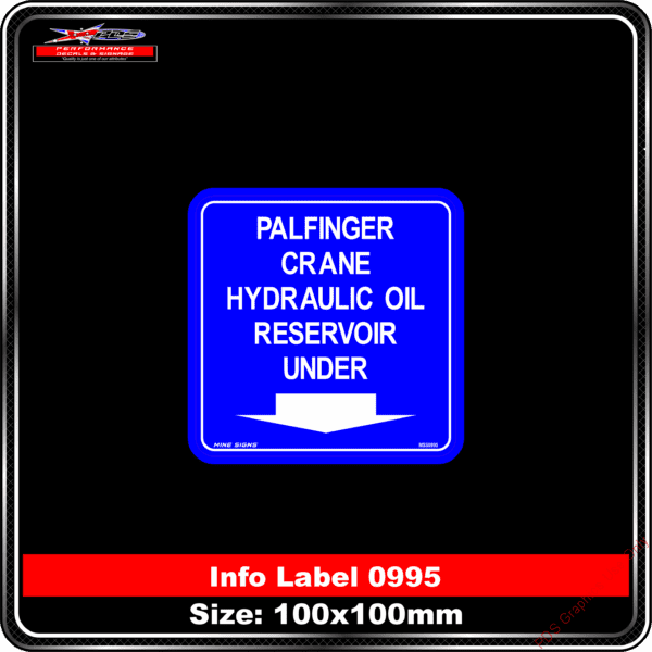 Palfinger Crane Hydraulic Oil Reservoir Under