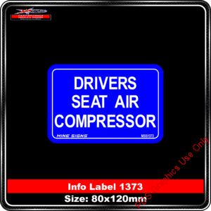 Drivers Seat Air Compressor