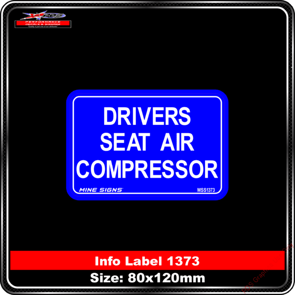 Drivers Seat Air Compressor