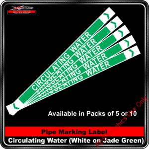 Pipe Markers - Circulating Water